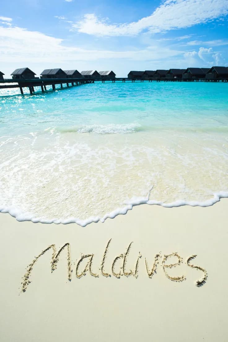 Maldives moment
